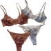 Ultra-thin Lace Bra Set Without Sponge, Large Chest Looks Small, Sexy Bra Set
