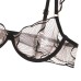 Style Lingerie Sexy Ultra-thin Pure Desire Embroidered Lace Bra Set for Large Breasts and Plus Size