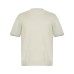 Regular Shoulder Knit Short Sleeve T-Shirt Men's Simple Solid Color Versatile Fitted Crew Neck Inner Layer Base Shirt INS Trendy Brand