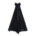 Fashionable Sexy Spaghetti Strap Polka Dot Dress