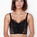 Underwear Large Chest Minimizer Shaping Soft Bone Bra Set Sexy Thin Mesh Lace Bra Set