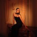 Sexy backless strapless slimming dress