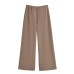Elegant Sleeveless Top and Wide-Leg Pants Set with Style Design