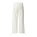 Trendy Solid Color Pleated Paratrooper Casual Straight Leg Long Pants Men's Work Pants American Style Sport Loose Drawstring Cuffed Trousers