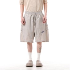 Simple letter embroidery outdoor casual five quarter pants men's large pocket shorts Simple letter embroidery outdoor casual five quarter pants men's large pocket shorts