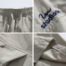 Simple letter embroidery outdoor casual five quarter pants men's large pocket shorts