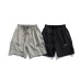 Simple letter embroidery outdoor casual five quarter pants men's large pocket shorts