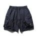 Large pocket workwear loose sports five quarter pants