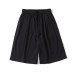 Wide leg hanging casual shorts men's loose five quarter pants
