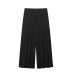 Style Sleeveless Top with Wide-Leg Pants French Waist-Cinching Suit