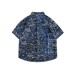 Collar shirt short sleeved loose men's T-shirt