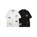 Embroidered bow pendant decoration loose polo shirt for men