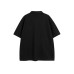 Embroidered bow pendant decoration loose polo shirt for men