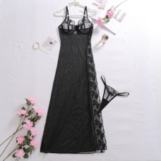 Two piece set of mesh fun home clothes jumpsuit