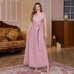 Muslim Women's Long Robe Luxury Sequined Middle East Dress Abaya Evening Gown