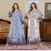 Printed Middle Eastern Dress Muslim Women's Fashion Dubai Long Dress Abaya Embroidered Robe