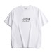 Dog letter print design short sleeved T-shirt