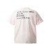 Simple letter print loose short sleeved shirt