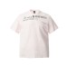 Simple letter print loose short sleeved shirt