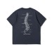 Skeleton print design for casual and loose men's and women's short sleeves Skeleton print design for casual and loose men's and women's short sleeves