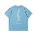 Skeleton print design for casual and loose men's and women's short sleeves Skeleton print design for casual and loose men's and women's short sleeves