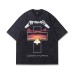 Short Sleeve T-Shirt Oversize Washed  Pure Cotton  T-Shirt for Men