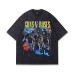 Short Sleeve T-Shirt Oversize Washed  Pure Cotton  T-Shirt for Men
