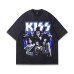 Short Sleeve T-Shirt Oversize Washed  Pure Cotton  T-Shirt for Men