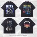 Short Sleeve T-Shirt Oversize Washed  Pure Cotton  T-Shirt for Men