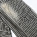 Splatter Ink Retro Vertical Striped Patchwork Workwear Straight Leg Long Pants Men's Irregular Patchwork Design Sense Niche Casual Trousers