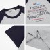 Street Style Color Block Letter Print Pure Cotton Short Sleeve T-Shirt Unisex Loose Casual Top Street Style Color Block Letter Print Pure Cotton Short Sleeve T-Shirt Unisex Loose Casual Top