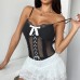 Elegant Lace Sexy Pure Desire Spicy Girl Ins Style Bow Tie Women's Jumpsuit