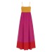 Long Dress Strapless Dress