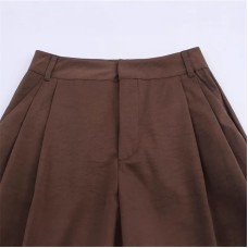 Elegant Off-the-Shoulder Top and Wide-Leg Pants Set with Style Design