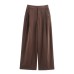 Elegant Off-the-Shoulder Top and Wide-Leg Pants Set with Style Design