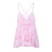 Fashionable Sexy Girly Floral Strapless Flared Mini Dress