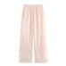 Elegant Balloon Silhouette Fashionable Women's Top and Pants with 