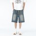 Loose outerwear mid length pants casual cropped pants