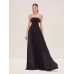 Pleated backless dress
