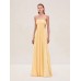 Pleated backless dress