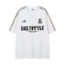 Retro Letter Embroidery Short Sleeve T-Shirt Men's Loose Fit Oversize High Street Couple Tee Retro Letter Embroidery Short Sleeve T-Shirt Men's Loose Fit Oversize High Street Couple Tee