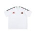 Side stripe design for men's and women's loose sports short sleeves