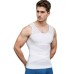Men's Slimming Tank Top Underwear Shaping Neoprene Fast Wicking Chest Compression Tight Fit Concealed Abdominal Muscle Vest