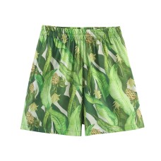 Spring New European and American Style Design Sense Short Sleeve Top and Shorts Set to Show Temperament Spring New European and American Style Design Sense Short Sleeve Top and Shorts Set to Show Temperament