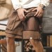 Quick drying workwear pants loose and thin casual cropped pants