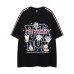 Short Sleeve T-Shirt for Men and Women, Summer Loose Round Neck Couple Top