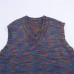 Style Women's Fashion Casual Sleeveless V-neck Short Knit Top