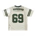 Retro V-neck letter short sleeved women's summer
