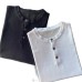 Knitted men's summer thin casual minimalist top
