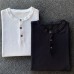 Knitted men's summer thin casual minimalist top